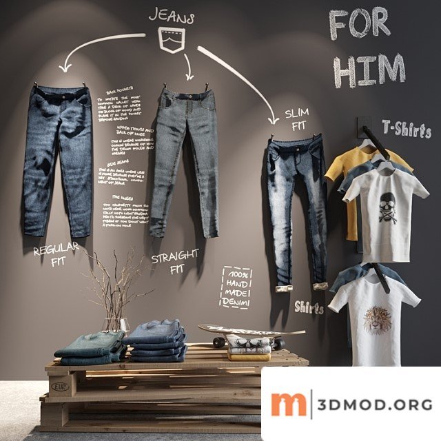 Cloth store display col1