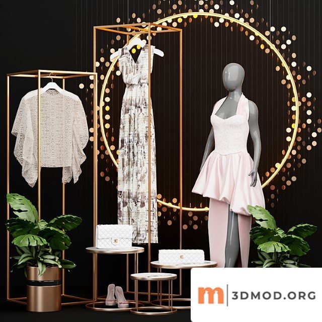 Clothing store showcase 2