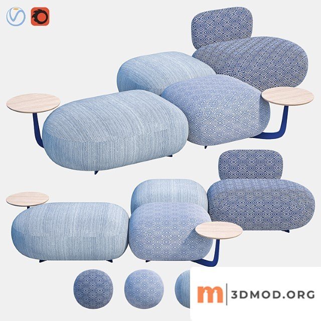 Code out poufs
