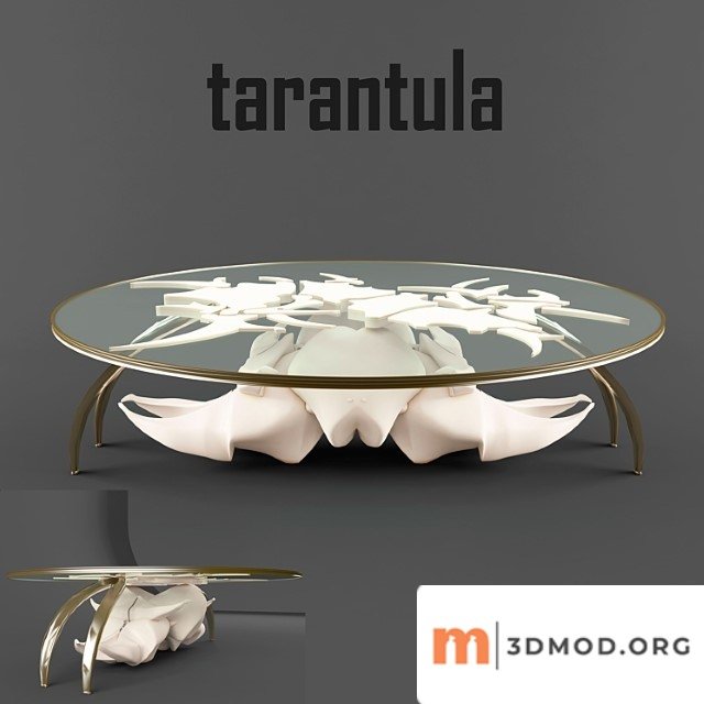 Coffee table - tarantula 2