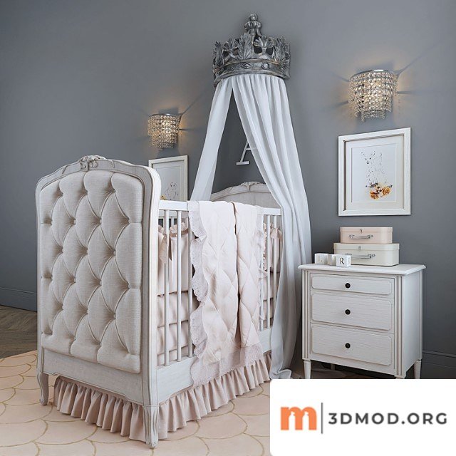 Colette Tufted Crib