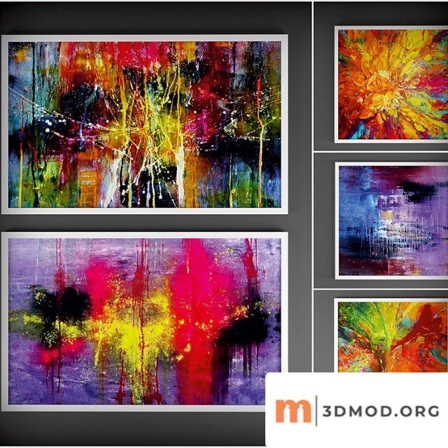 Collection Of Paintings Abstract 2