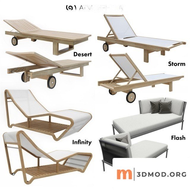 Collection Sun Loungers Atmosphera