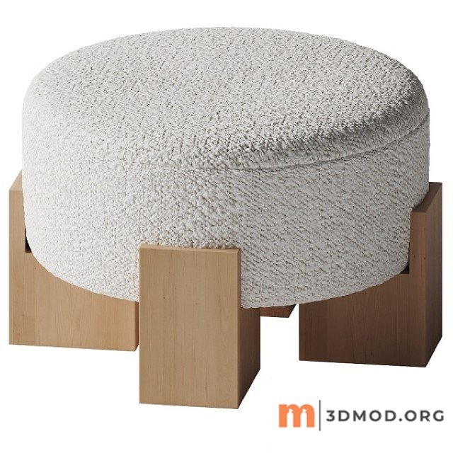 Collector Cassette Pouf