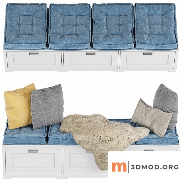 Cupboard With Pillows 001