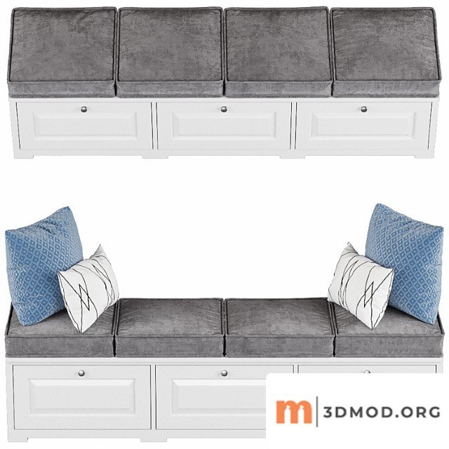 Cupboard with pillows 002 2