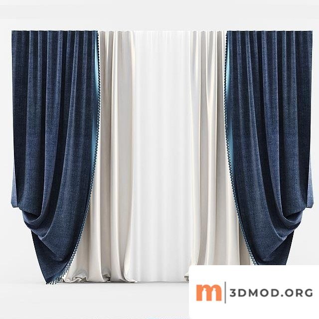 Curtain Classic Blue