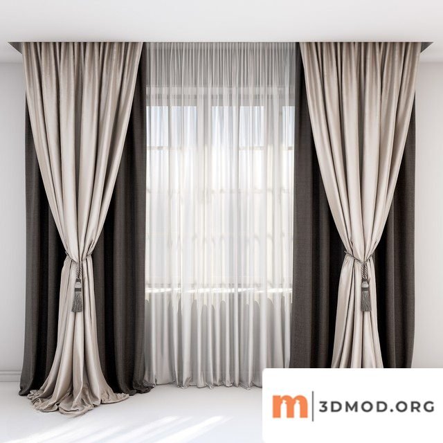 Curtain Neoclassic Luxury
