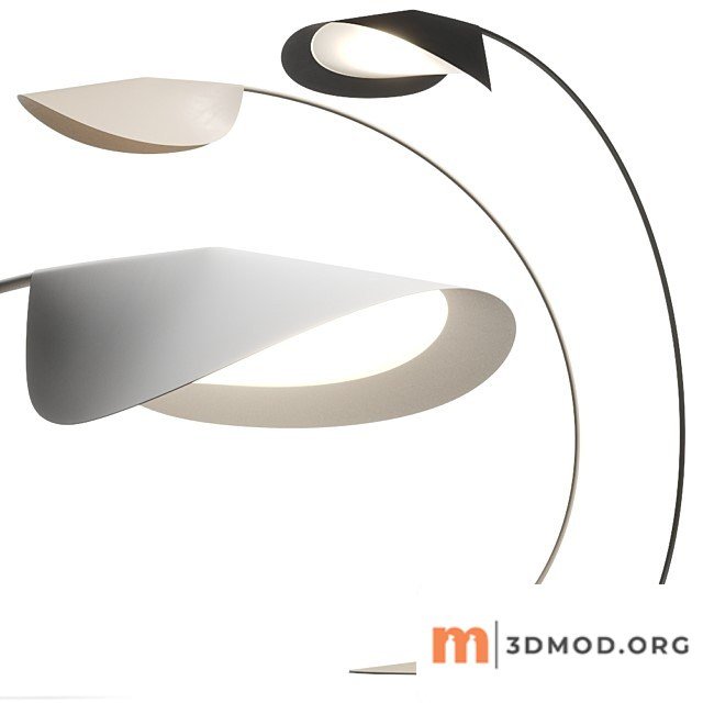 De Padova Circle Floor Lamp