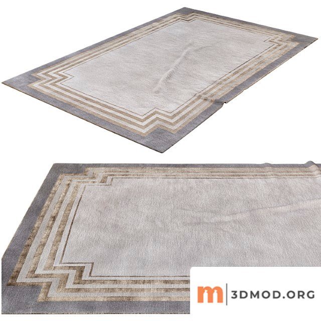 Deco border rug by tim gosling - the rug company
