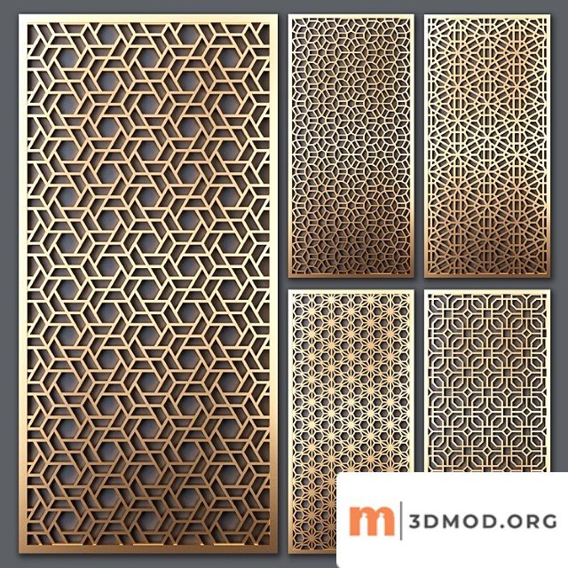 Decorative partition_1_2_3