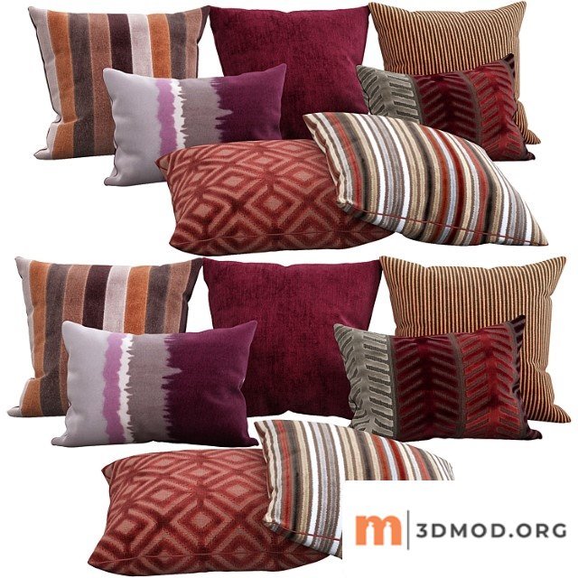 Decorative pillows 96