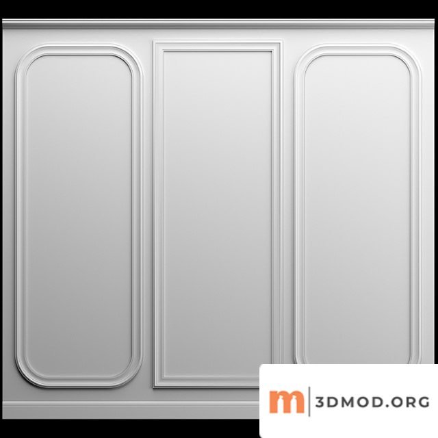 Decorative plaster Wall molding 2 2