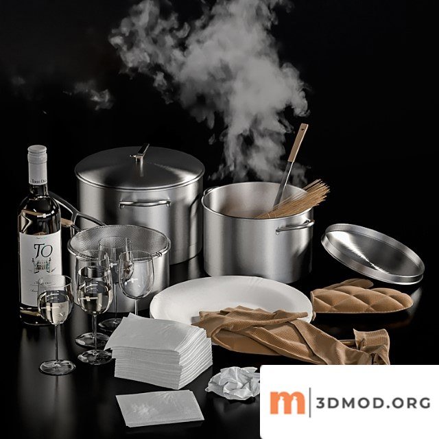 Decorative set for the kitchen (2)