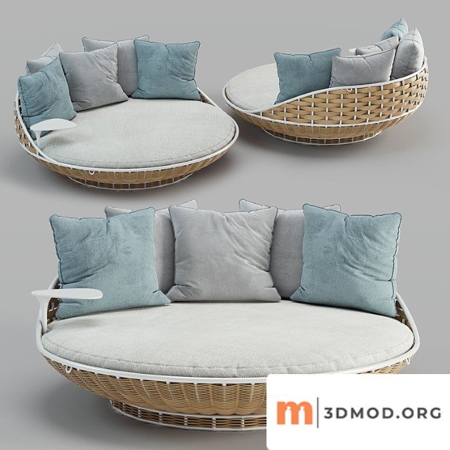 Dedon swingrest standing lounger