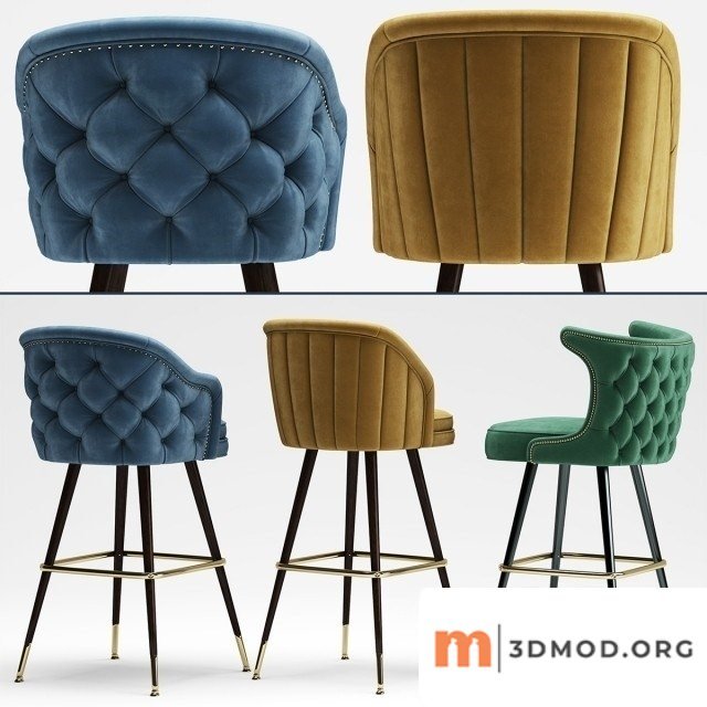 Deer Spring Bar Stool