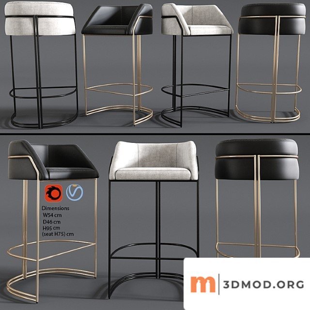 Deja Vu Bar Stool Giopagani 2