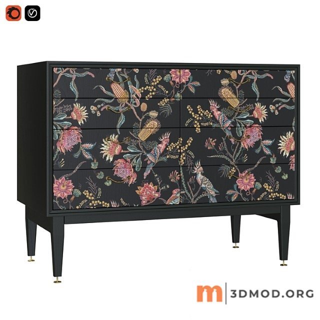 Designer chest of drawers 4