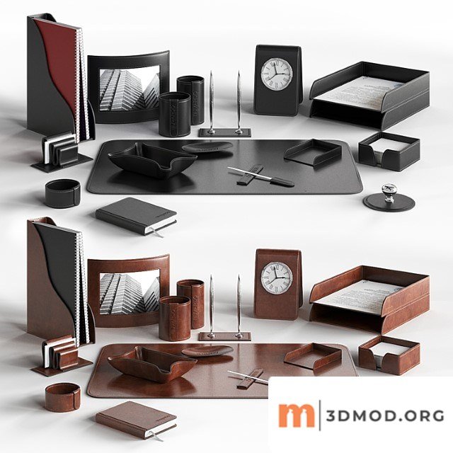 Desk set for the manager buvardo.