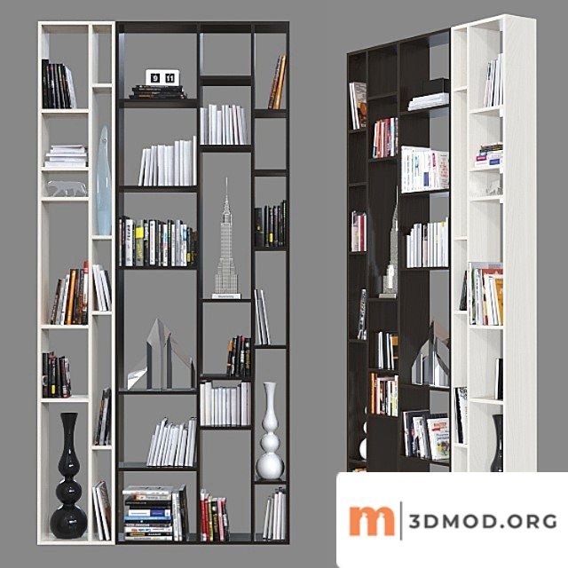 Double-sided shelving 011. 2