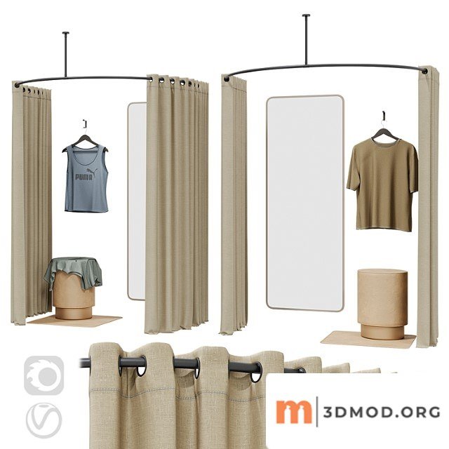 Dressing room (3 options)