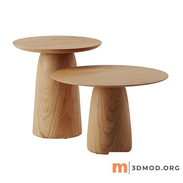 Dunes side tables tribu