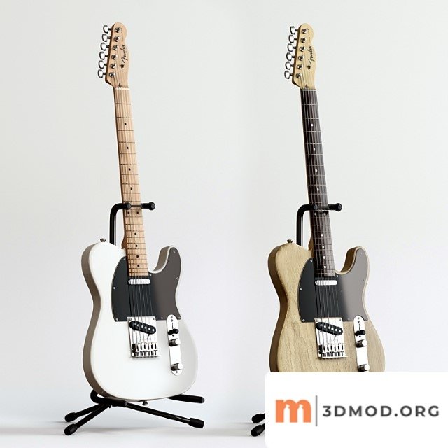 Electric guitar fender telecaster