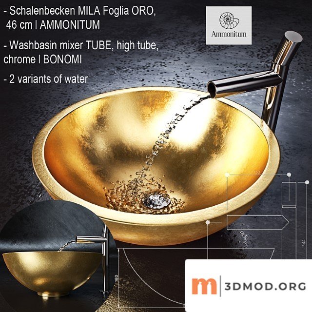 Faucet and Sink 002