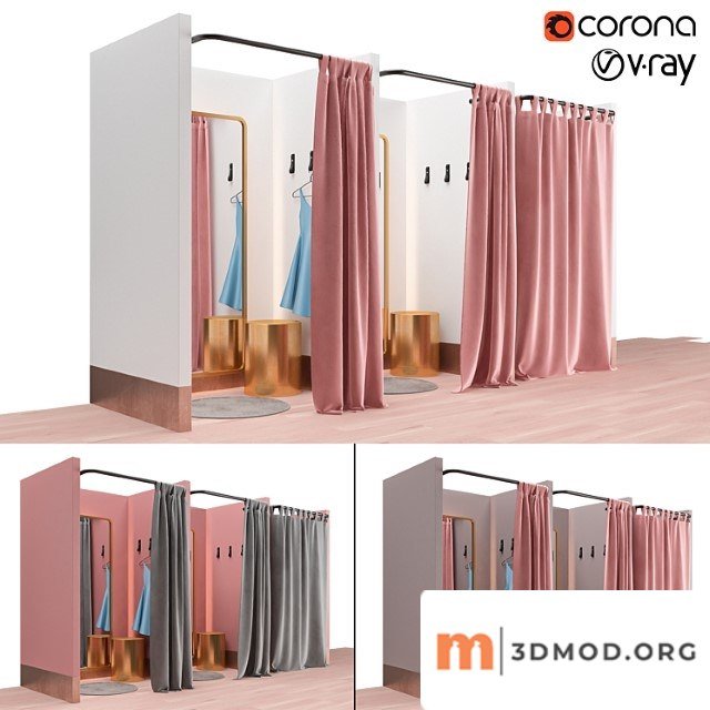 Fitting rooms