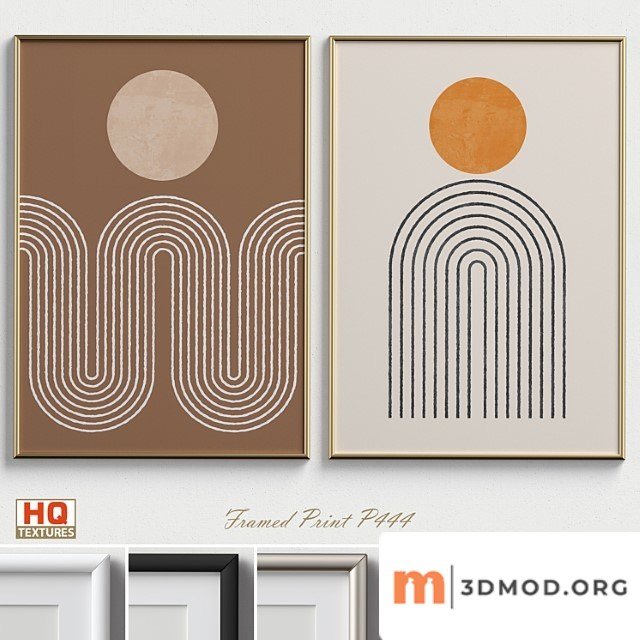 Framed Print P 444 2