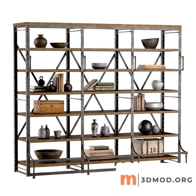 French library wide rack ii 2