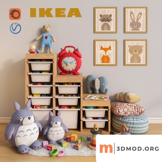 Furniture and Toys IKEA Decor For a Children