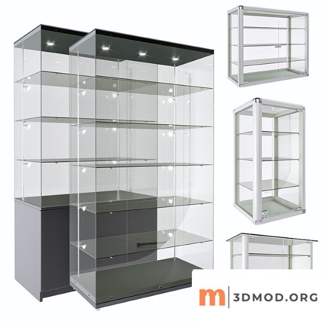 Glass shelves