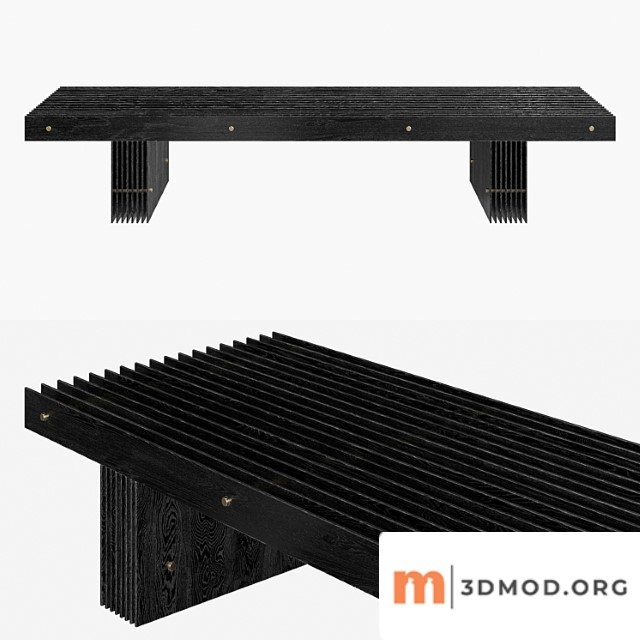 Grid bench by mario tsai
