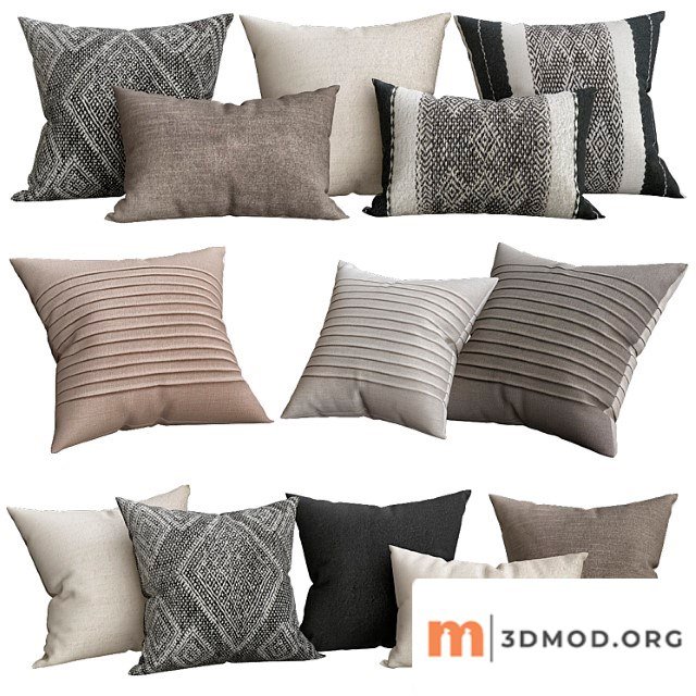 Handwoven moroccan hanbel pillow cover