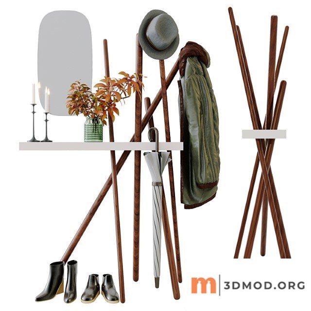 Hanger tonin casa wood 2