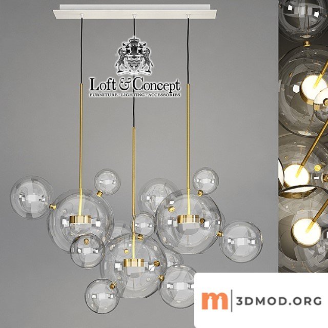Hanging Lamp Giopato Tsoombes Bole Bls 14l Chandelier 1