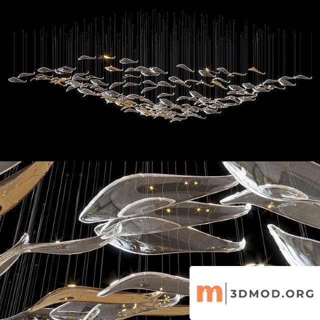 Hanging arrangement vargov design - swarm