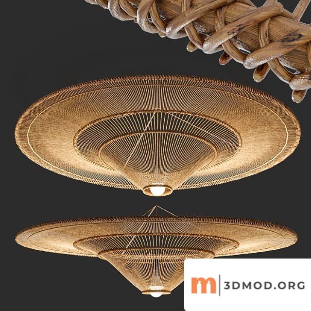 Hanging chandelier №7