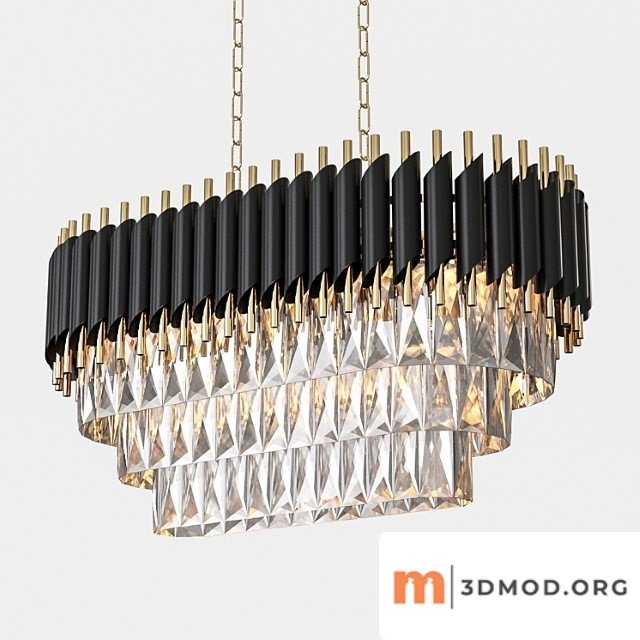 Hanging chandelier omnilux certaldo oml-81803-13