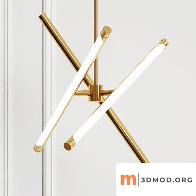 Hanging designer lamp karol from romatti