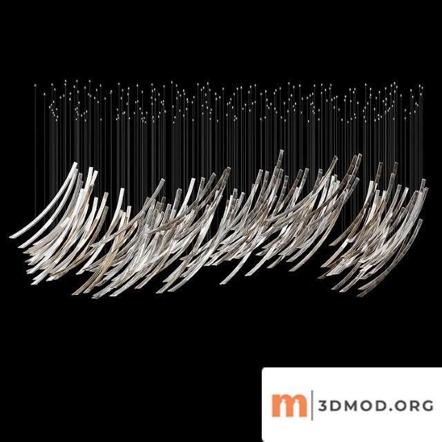 Hanging installation vargov design - samurai
