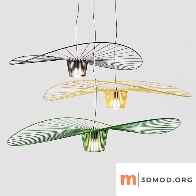 Hanging lamp hat