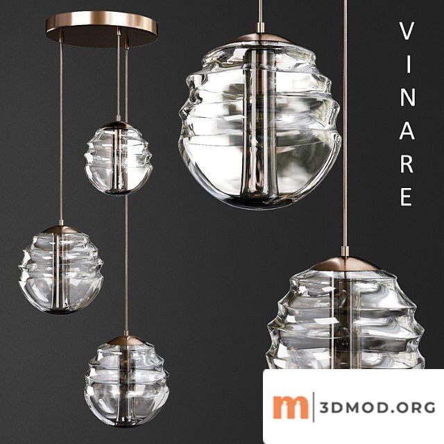 Hanging lamp vinare