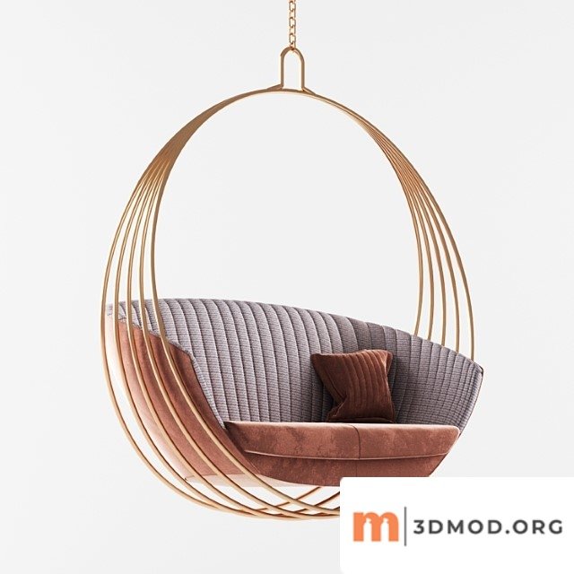 Hanging swing chair