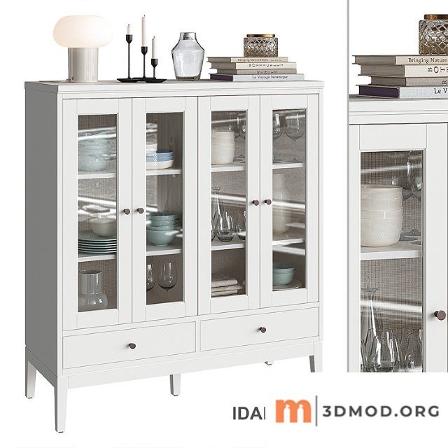 Idanas Ikea Wardrobe With Folding Glass Doors