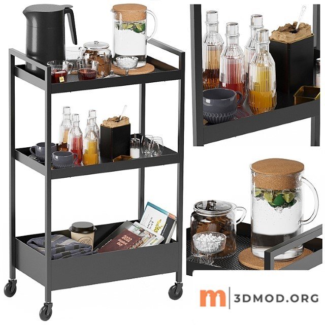 Ikea kitchen rolling storage-3