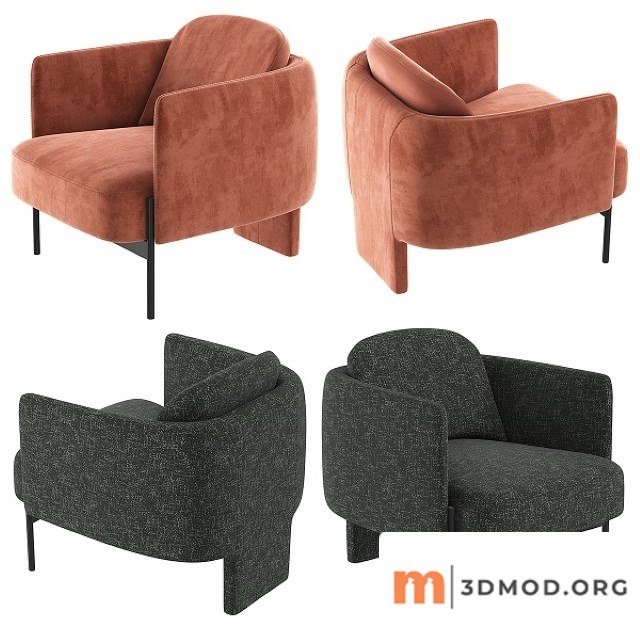 Italian Armchair MisuraEmme Virgin