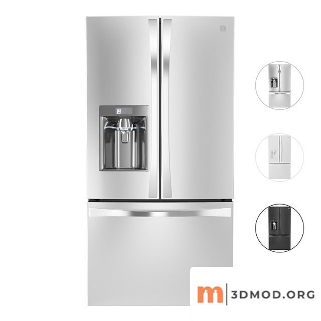 Kenmore elite 23.7 cu. ft. french door refrigerator