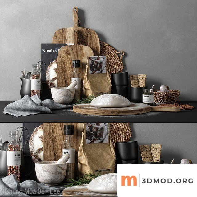 Kitchen Decor Set 02